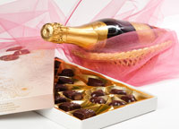 champagne and chocolates luxury break welcome
