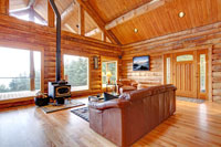 luxury log cabin self catering holidays